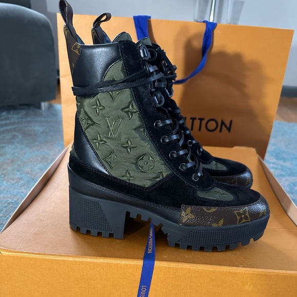 Louis Vuitton Laureate Platform Desert Boot size 36 1/2 - Picture 1 of 11